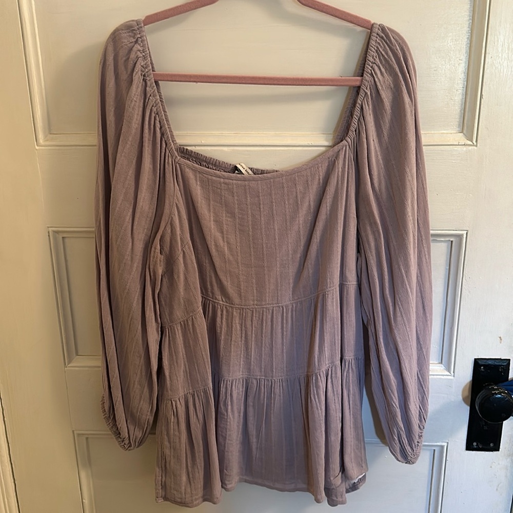 American Eagle Outfitters Lavender Blouse